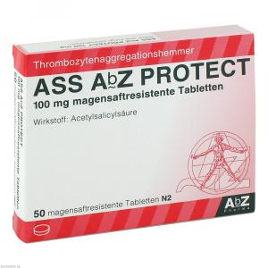 ASS AbZ PROTECT 100 mg magensaftresist.Tabl.