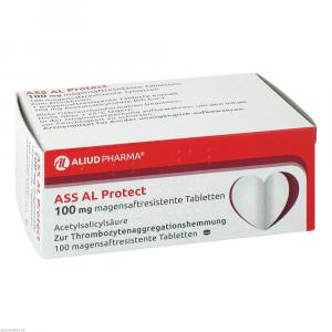 ASS AL Protect 100 mg magensaftres.Tabletten