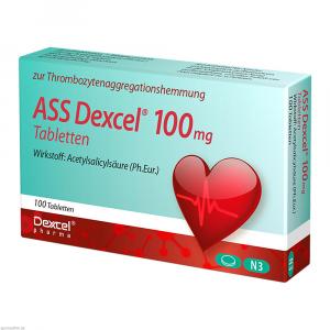 ASS Dexcel 100 mg Tabletten