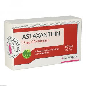 ASTAXANTHIN 12 mg GPH Kapseln