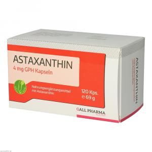 ASTAXANTHIN 4 mg GPH Kapseln