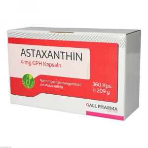 ASTAXANTHIN 4 mg GPH Kapseln