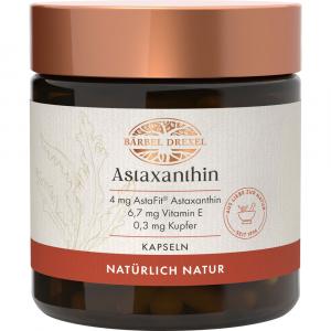 ASTAXANTHIN 4 mg+Vitamin E+Kupfer vegan Kapseln