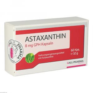 ASTAXANTHIN 8 mg GPH Kapseln