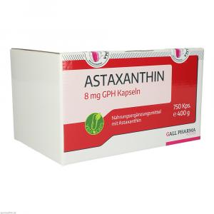 ASTAXANTHIN 8 mg GPH Kapseln
