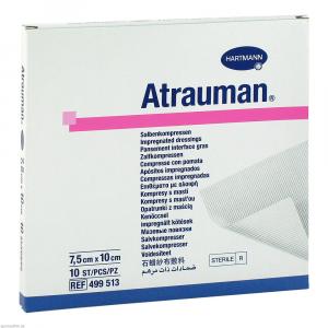 ATRAUMAN 7,5x10 cm steril Kompressen