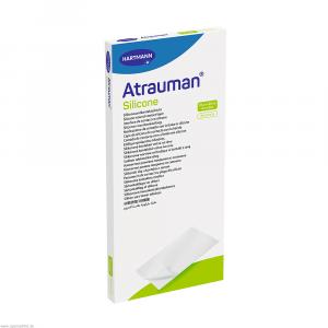ATRAUMAN Silicone steril 10x20 cm Kompressen