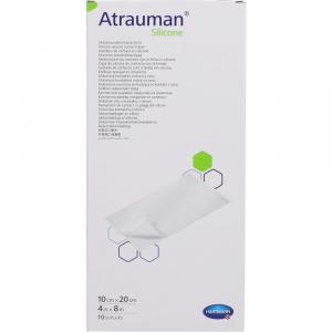 ATRAUMAN Silicone steril 10x20 cm Kompressen