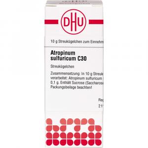 ATROPINUM SULFURICUM C 30 Globuli