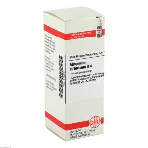 ATROPINUM SULFURICUM D 4 Dilution