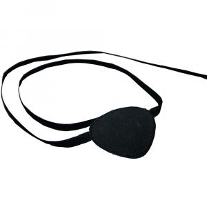 AUGENKLAPPE mit Bindeband schwarz
