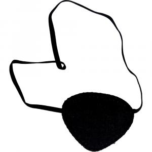 AUGENKLAPPE oval mit Gummiband