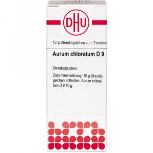 AURUM CHLORATUM D 9 Globuli Ind.Fert.