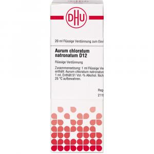 AURUM CHLORATUM NATRONATUM D 12 Dilution