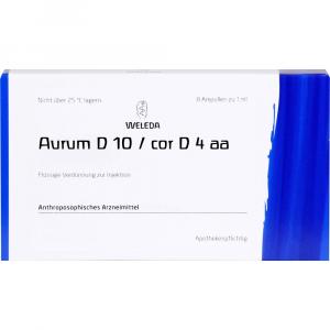 AURUM D 10/Cor D 4 aa Ampullen