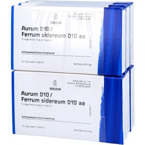 AURUM D 10/Ferrum sidereum D 10 aa Ampullen