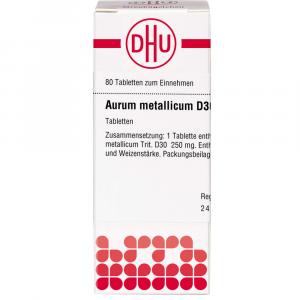 AURUM METALLICUM D 30 Tabletten