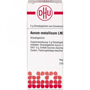 AURUM METALLICUM LM XXIV Globuli