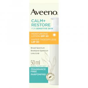 AVEENO Calm+ Restore Hafer Tagespflege Cre.LSF 50