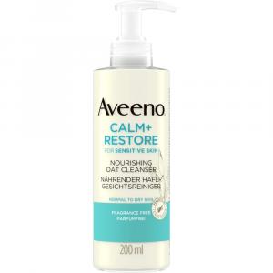 AVEENO Calm+ Restore nährender Hafer Gesichtsrein.