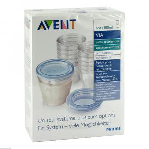 AVENT VIA Aufbewahrungs Set Muttermilch