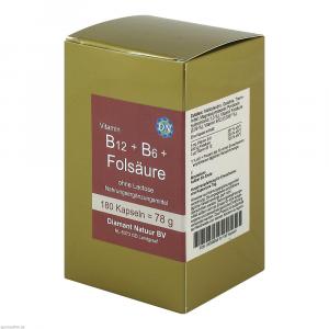 B12+B6+Folsäure ohne Lactose Kapseln