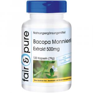 BACOPA Monnieri Extrakt 500 mg Kapseln