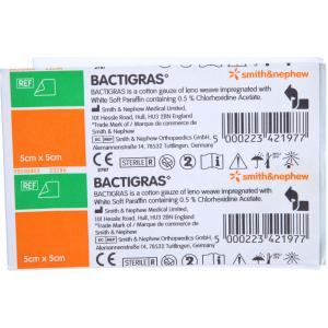 BACTIGRAS Paraffingaze 5x5 cm
