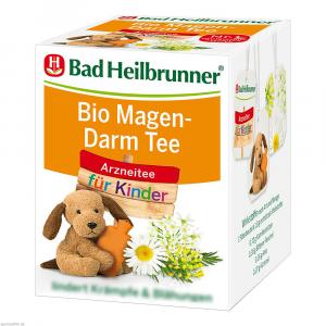 BAD HEILBRUNNER Bio Magen-Darm Tee f.Kinder Fbtl.