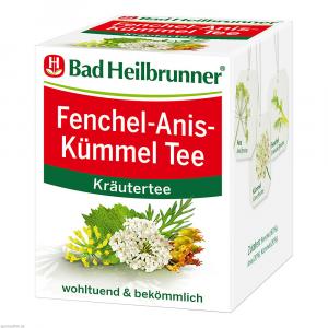 BAD HEILBRUNNER Fenchel-Anis-Kümmel Tee Filterbtl.