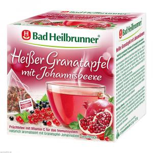 BAD HEILBRUNNER heißer Granatapfel m.Johannisb.Btl
