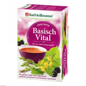 BAD HEILBRUNNER Kräutertee Basisch Vital Fbtl.