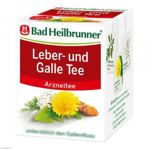 BAD HEILBRUNNER Leber- und Galletee Filterbeutel