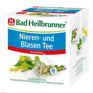 BAD HEILBRUNNER Nieren- und Blasen Tee Filterbeut.