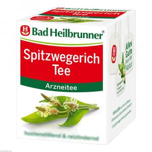 BAD HEILBRUNNER Spitzwegerichkraut Tee Filterbeut.
