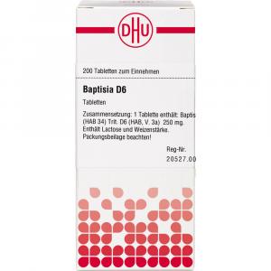 BAPTISIA D 6 Tabletten
