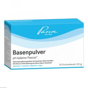 BASENPULVER pH balance Pascoe