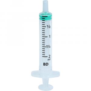 BD EMERALD Spritze 2 ml Luer zentrisch