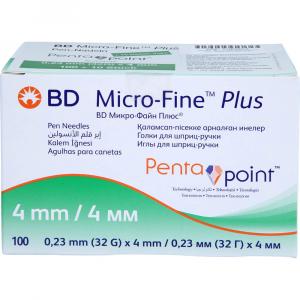BD MICRO-FINE+ 4 Pen-Nadeln 0,23x4 mm