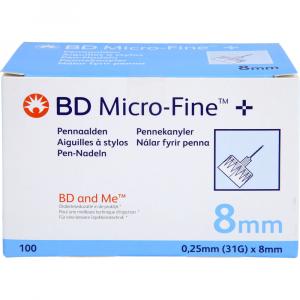 BD MICRO-FINE+ 8 Pen-Nadeln 0,25x8 mm