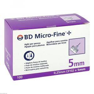 BD MICRO-FINE+ Pen-Nadeln 0,25x5 mm 31 G