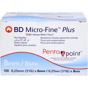 BD MICRO-FINE+ Pen-Nadeln 0,25x8 mm 31 G