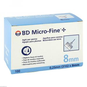 BD MICRO-FINE+ Pen-Nadeln 0,25x8 mm 31 G