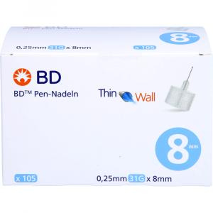 BD PEN-NADELN 0,25x8 mm