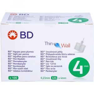 BD THIN Wall Pen-Nadeln 0,23 32 Gx4 mm