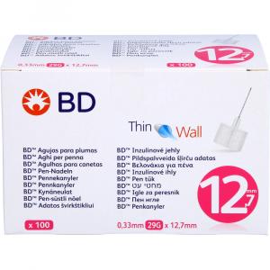 BD THIN Wall Pen-Nadeln 0,33 29 Gx12,7 mm BD THIN Wall Pen-Nadeln 0,33 29 Gx12,7 mm
