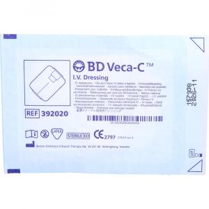 BD VECA-C Katheterfixierverb.6x7,5 cm m.Sichtfen.