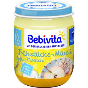 BEBIVITA Bio Frühstücks-Müesli Apfel-Pfirsich