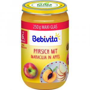 BEBIVITA Früchte Pfirsich m.Maracuja in Apfel