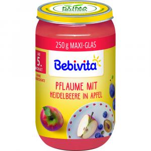 BEBIVITA Früchte Pflaume m.Heidelbeere in Apfel